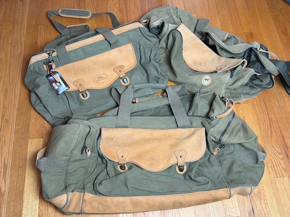 High Sierra Green Duffle Bags