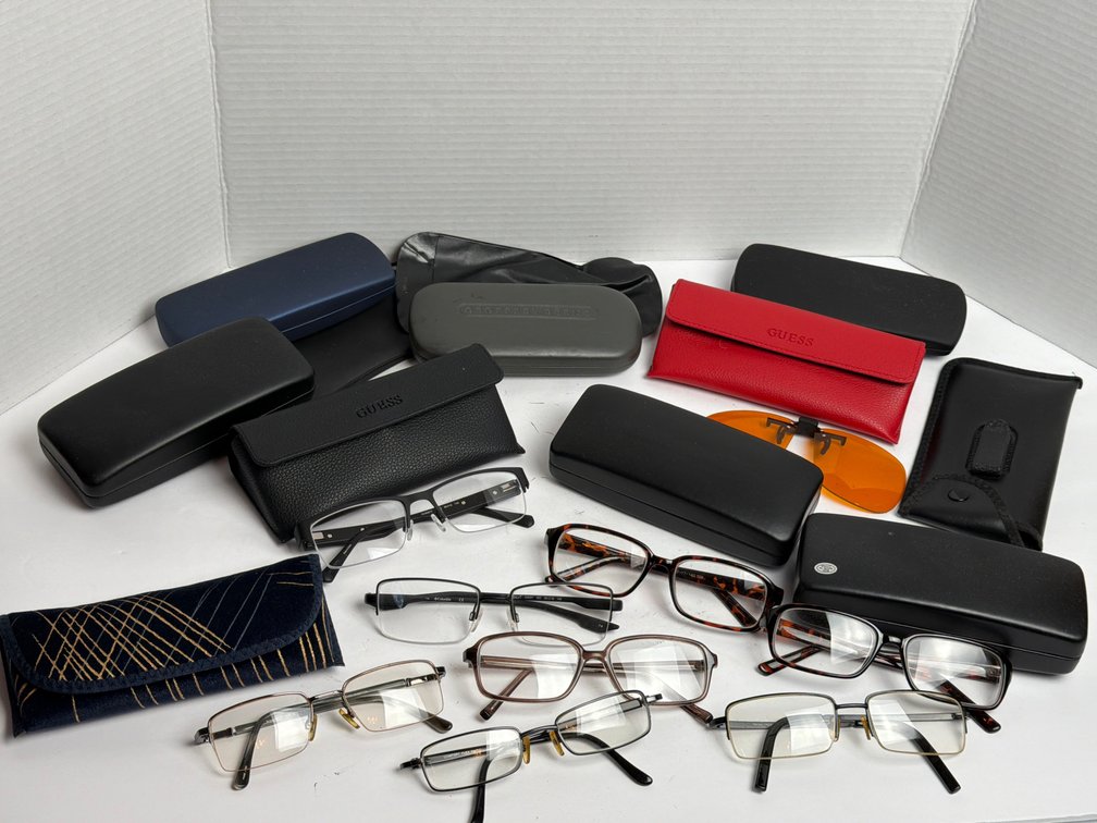 Glasses & Assorted Cases