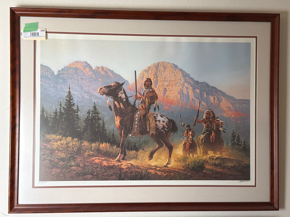 Chuck Ren Signed & Numbered Print