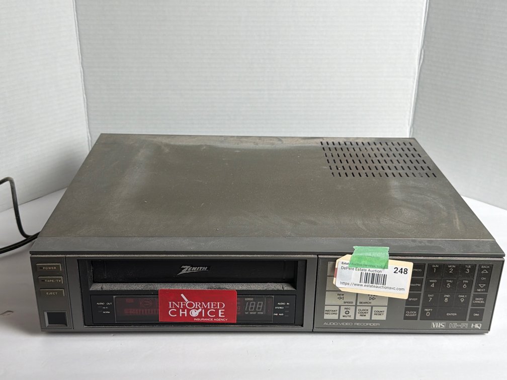 Zenith Stereo Video Recorder