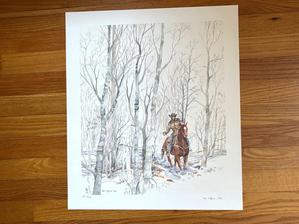 Limited Edition Signed Pat Coffman Huss Print