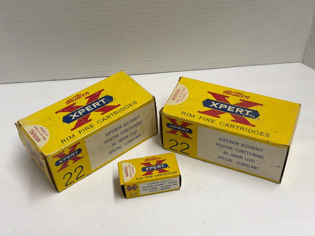 Western Xpert 22 Long Rifle Rim Fire Cartridges