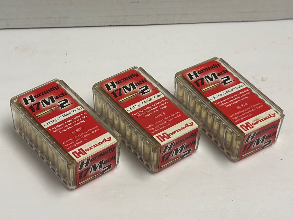 Hornady 17gr V-Max Bullets