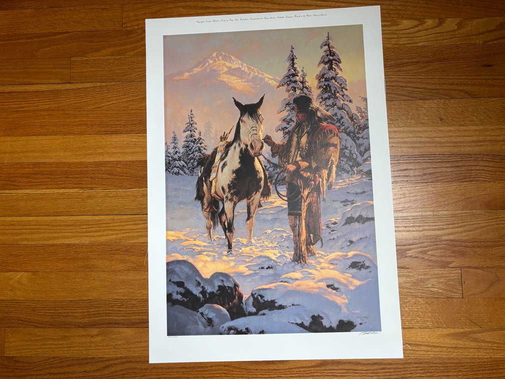 Signed Limited Edition Chuck Ren Print