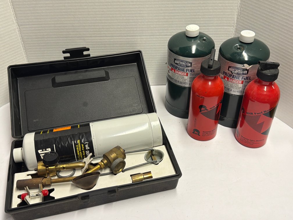 Torch Kit & Fuel & Propane Bottles
