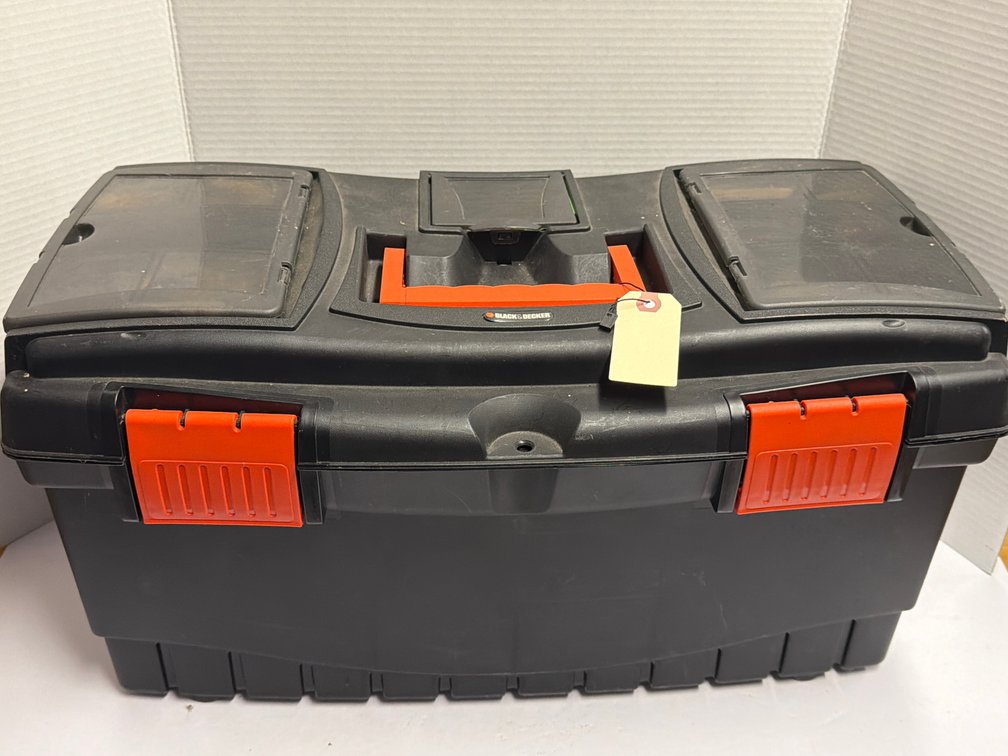 Black & Decker Toolbox & Assorted Tools