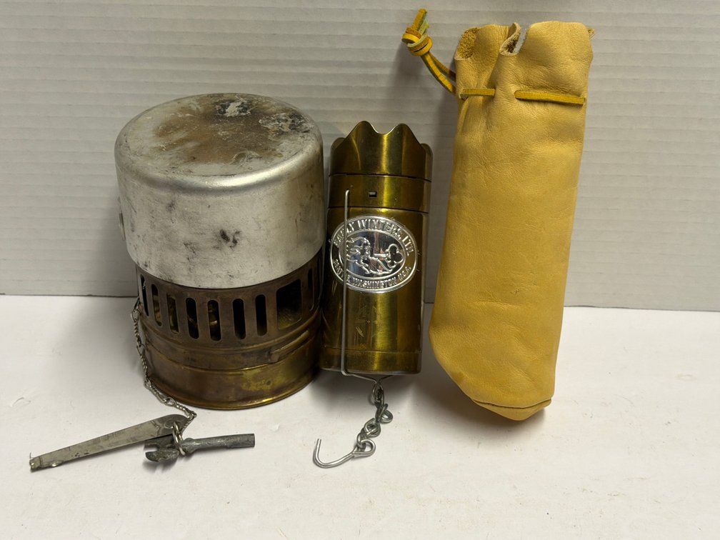 Brass Lantern & Camp Stove