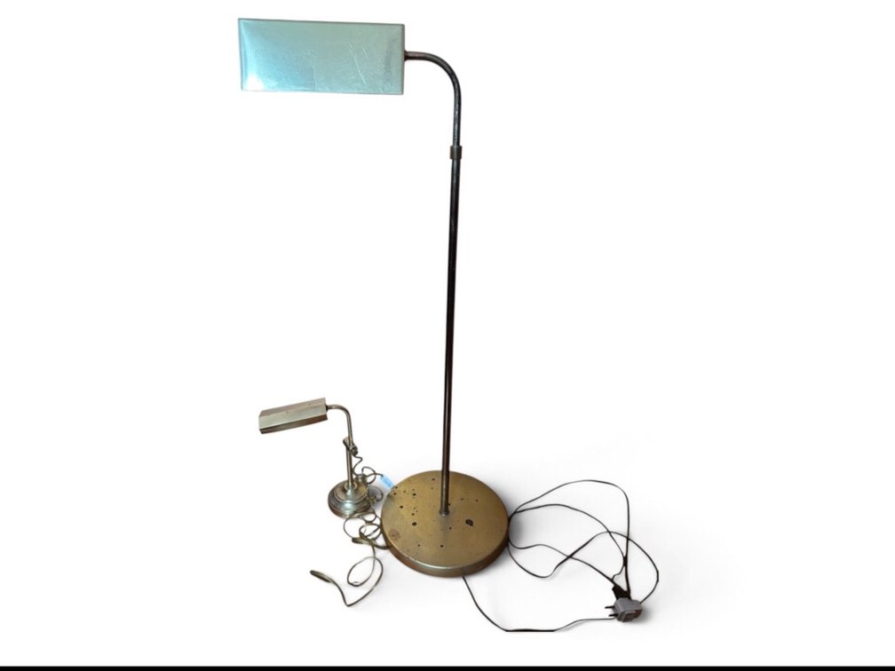 Library Floor Lamp and Piano Lamp