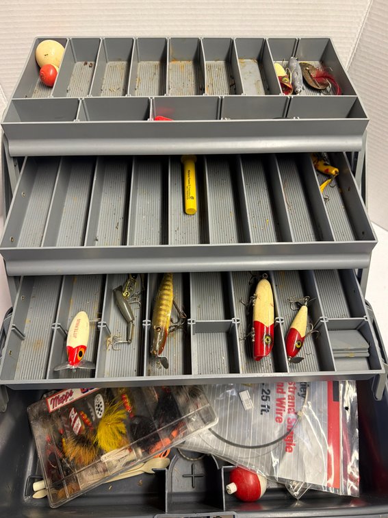 Plano Tackle Box & Assorted Lures
