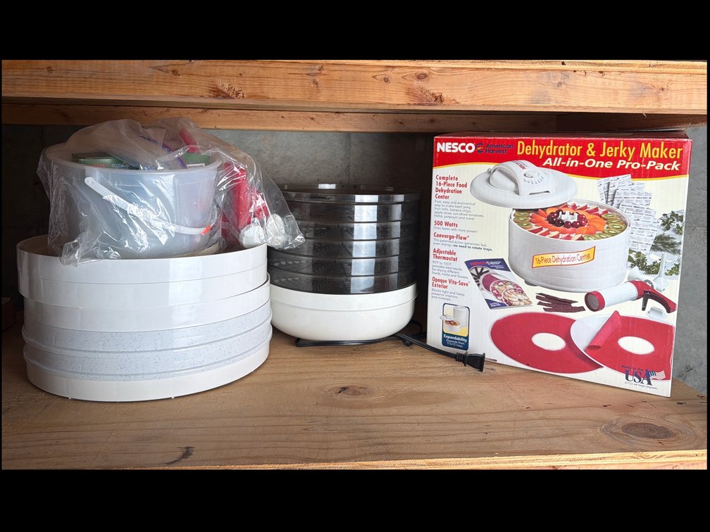 Food Dehydrator Related on Shelf