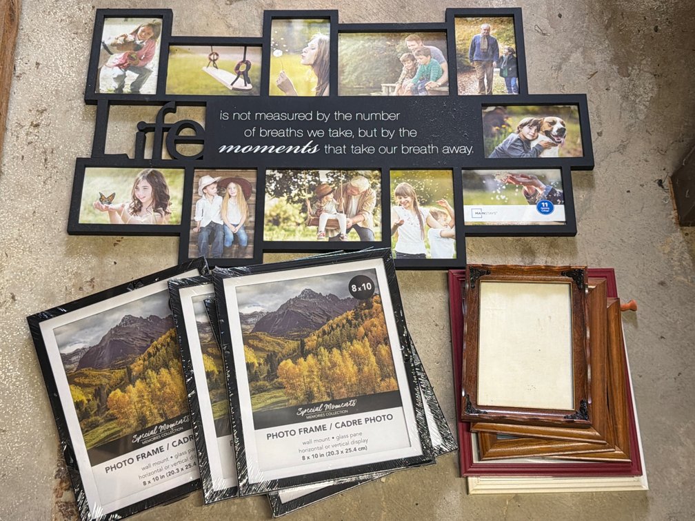 Assorted Picture Frames
