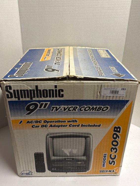 Symphonic 9” TV w Remote
