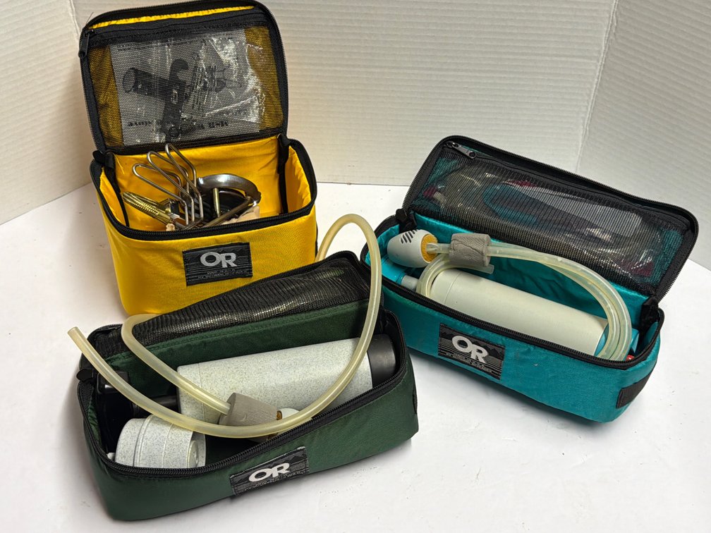 OR Water Filters & Camp Burner