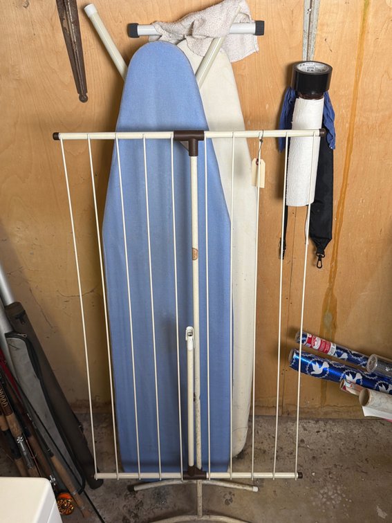 Metal Drying Rack & Ironing Boards