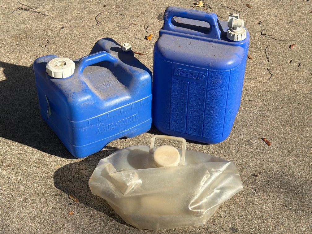Plastic Water Containers
