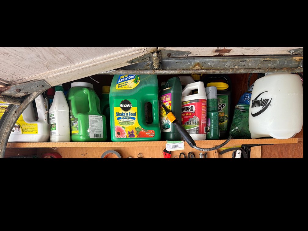 Sprayer & Outdoor Related on Shelf