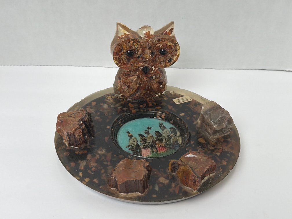 Owl Souvenir Ashtray