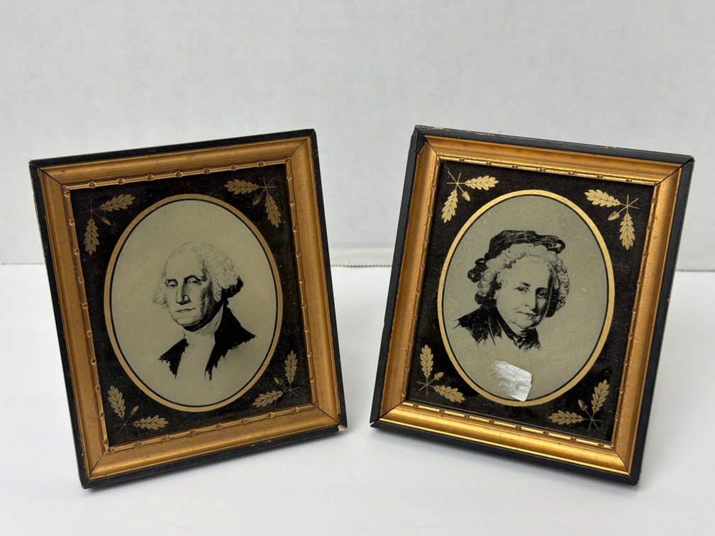 George & Martha Washington Silhouettes