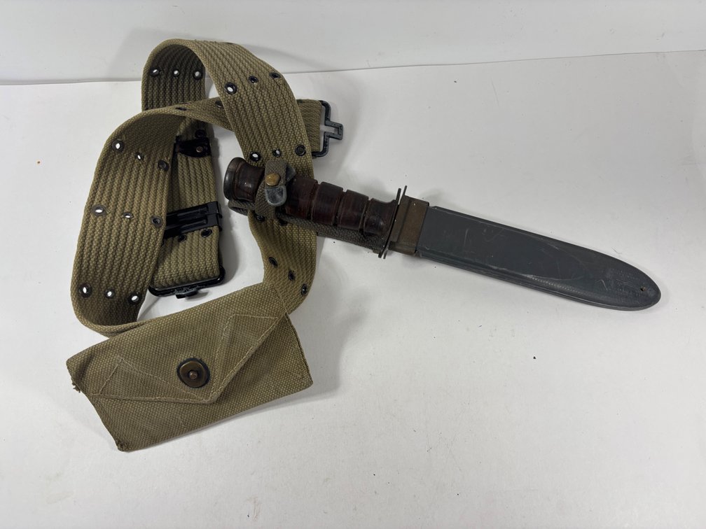 WWIi Navy Knife and Belt
