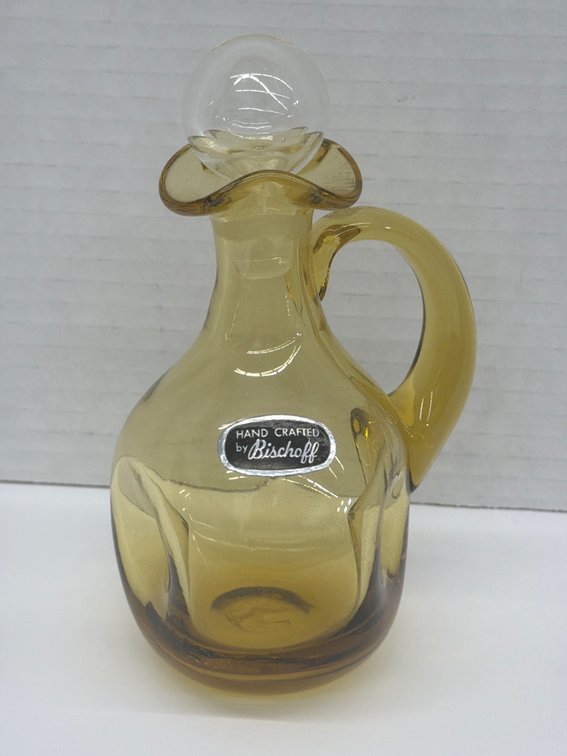 Bischoff Small Glass Decanter
