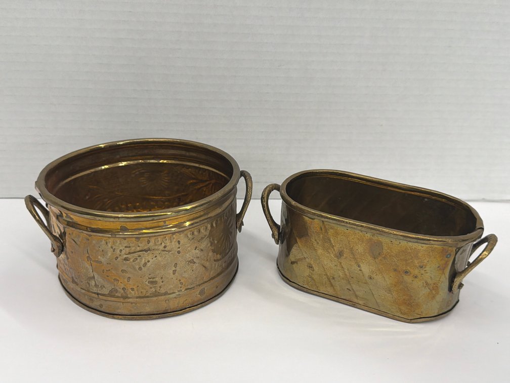 Brass Planters
