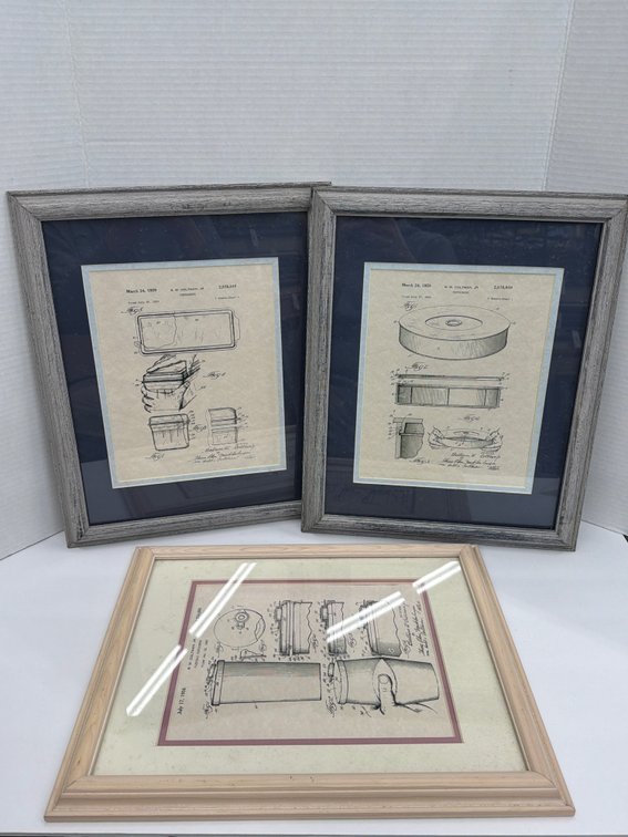 Framed Container Patent Prints
