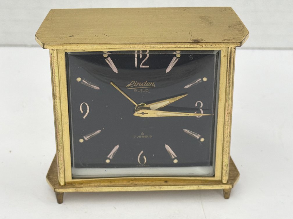 Linden Guild Wind Up Alarm Clock
