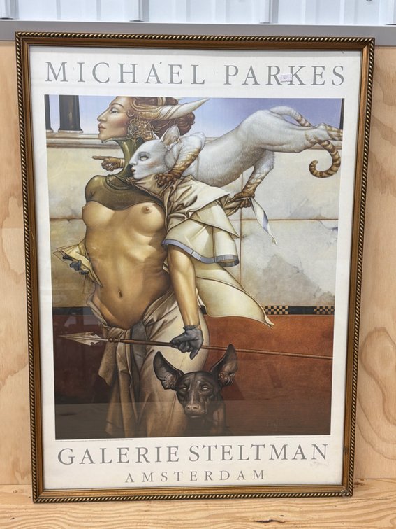Michael Parkes Framed Poster