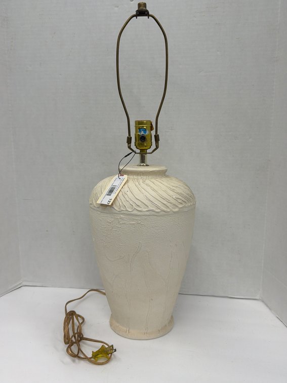 24” Plaster Lamp