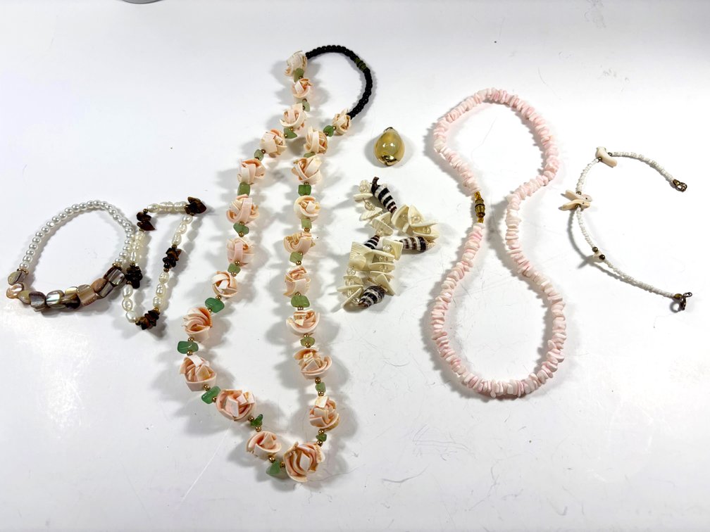 Shell Necklaces, Bracelets, Pendant