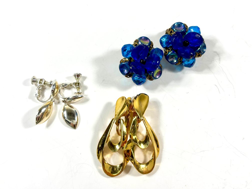 Trifari, Napier, west Germany Earrings