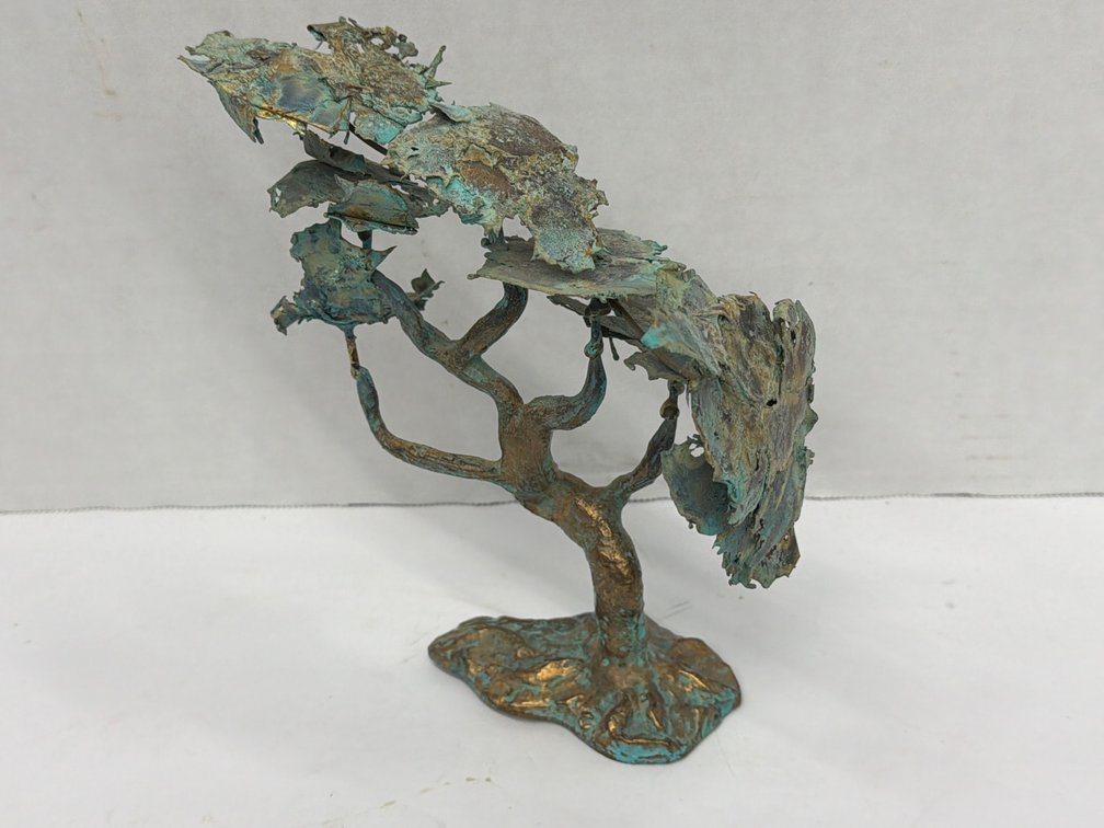 Metal Bonsai Tree Sculpture