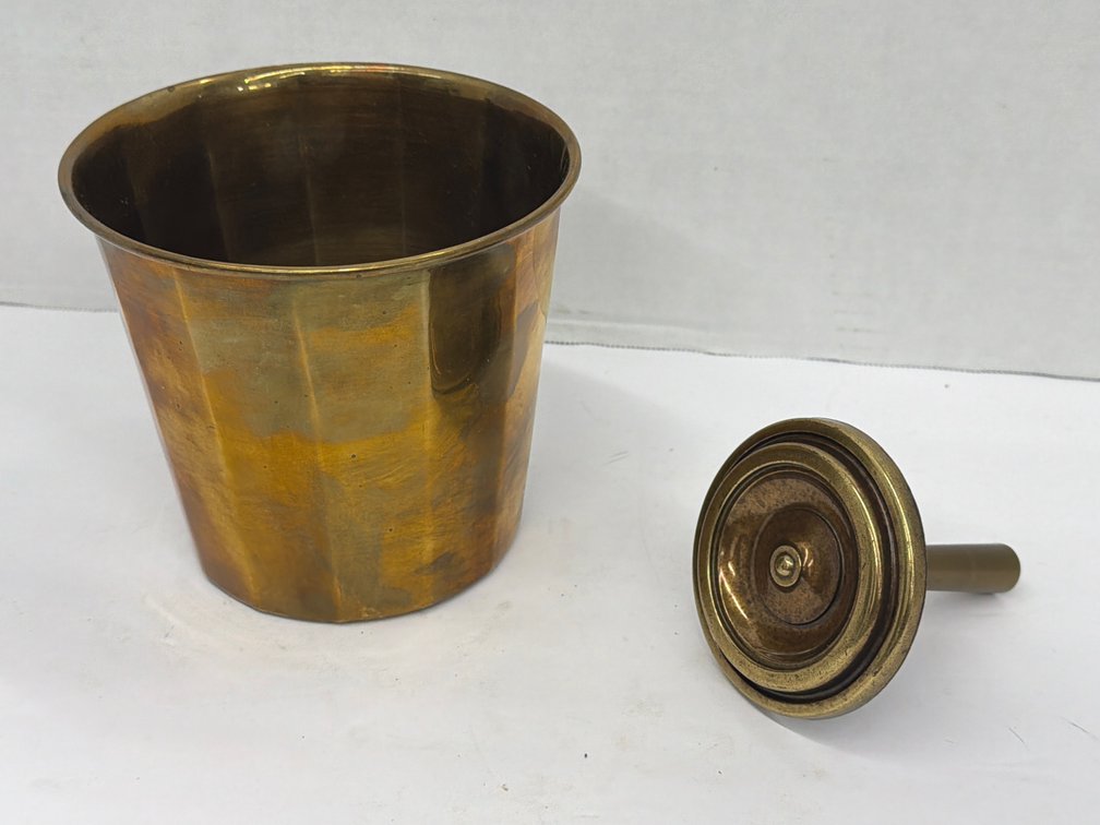 Brass Planter & Drawer Pull
