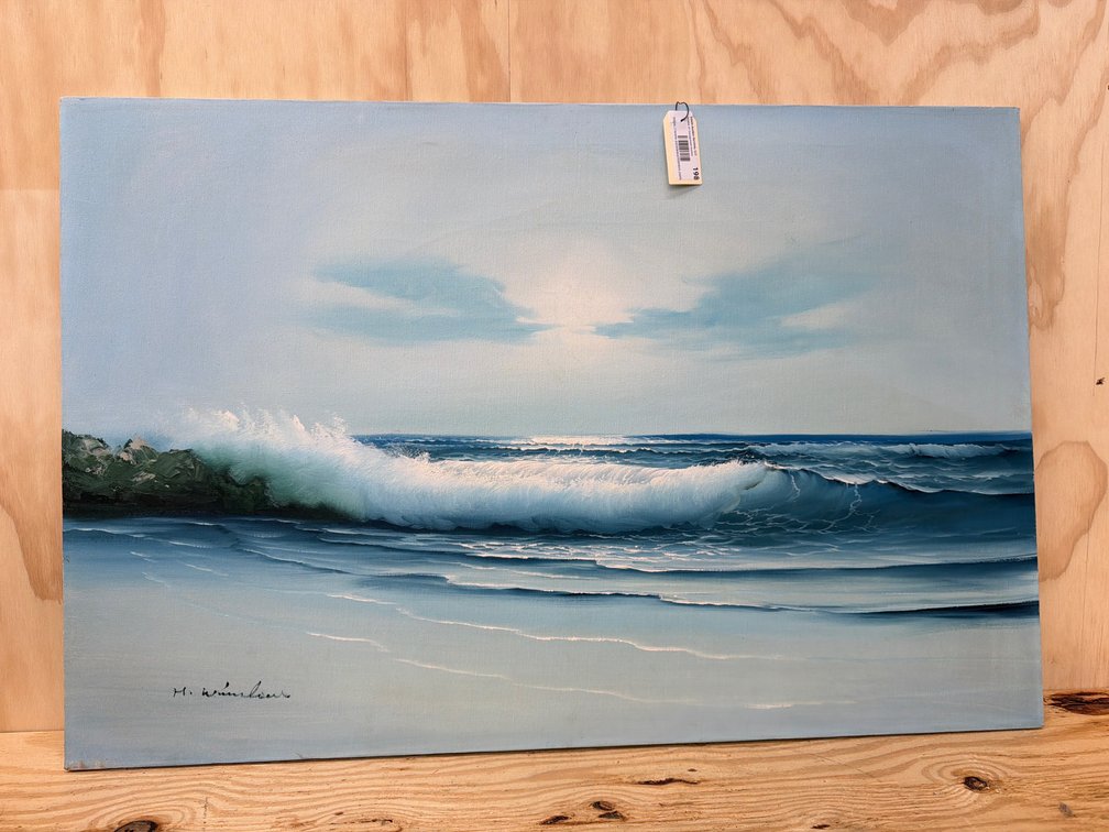 Artist Signed Oil on Canvas