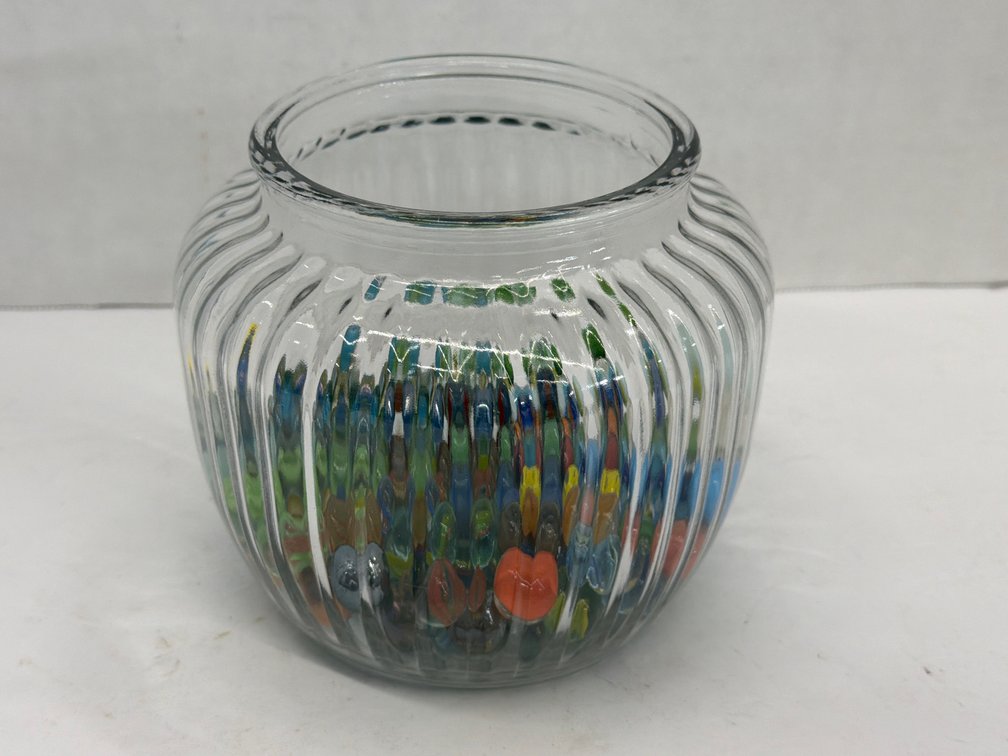 100+ Marbles in Vase