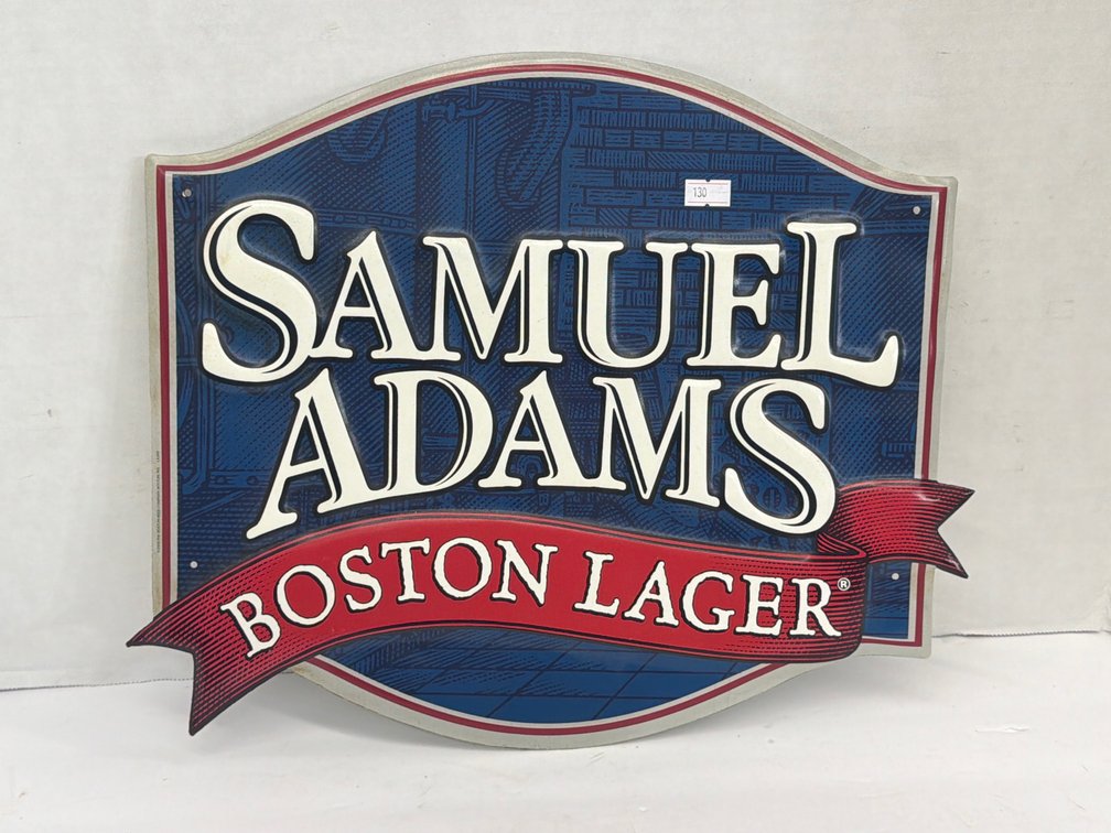 Samuel Adams Metal Sign