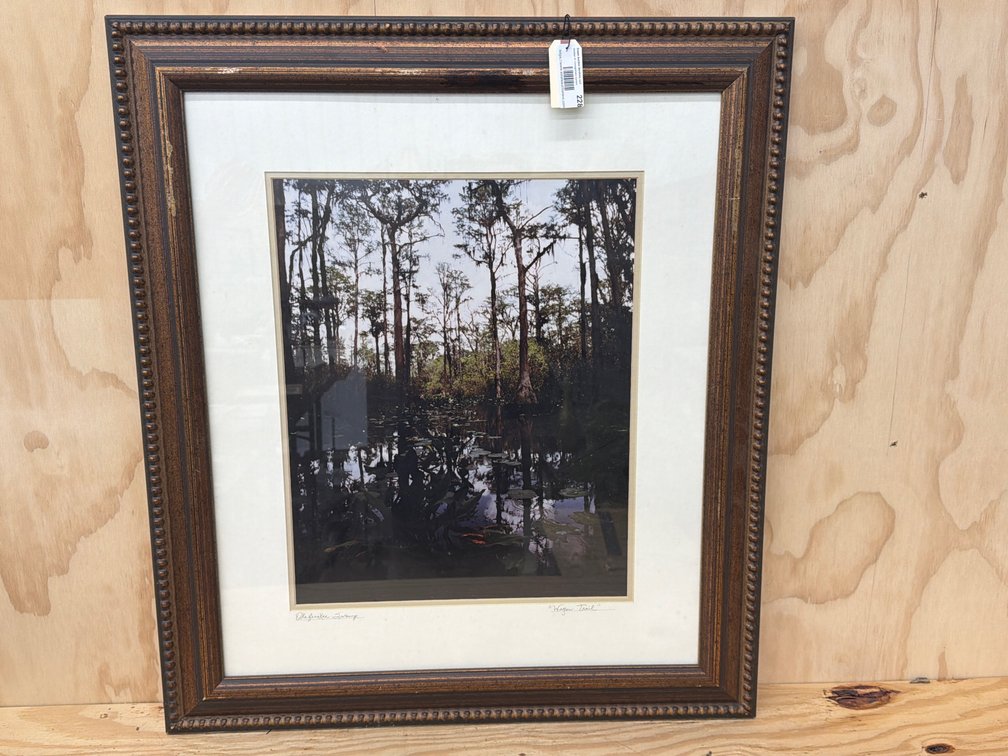 Signed Photo Wagon Trail