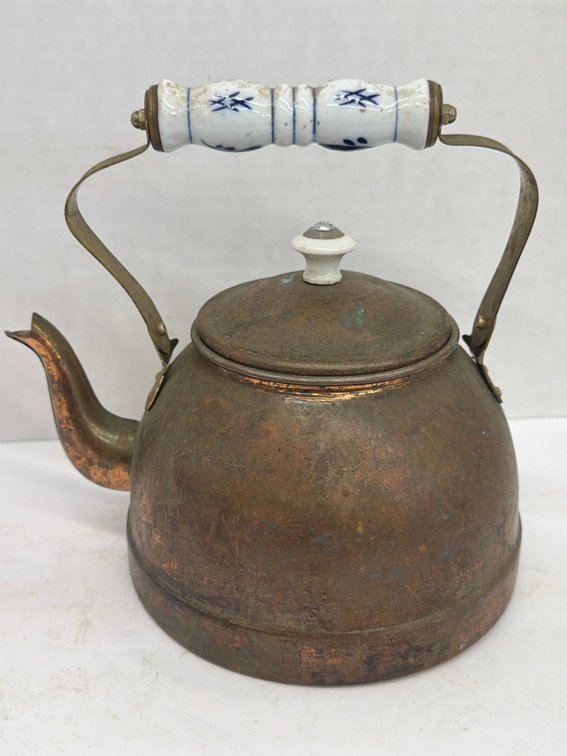 Kettle w Porcelain Handle