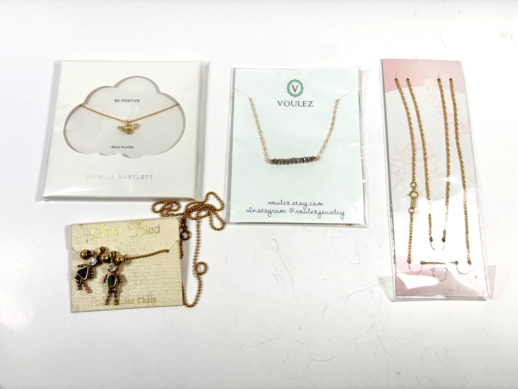 NIB Gold Plated and Gold Filled Jewelry