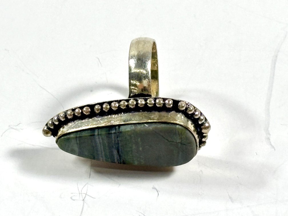 925 Sterling Silver Natural Stone
