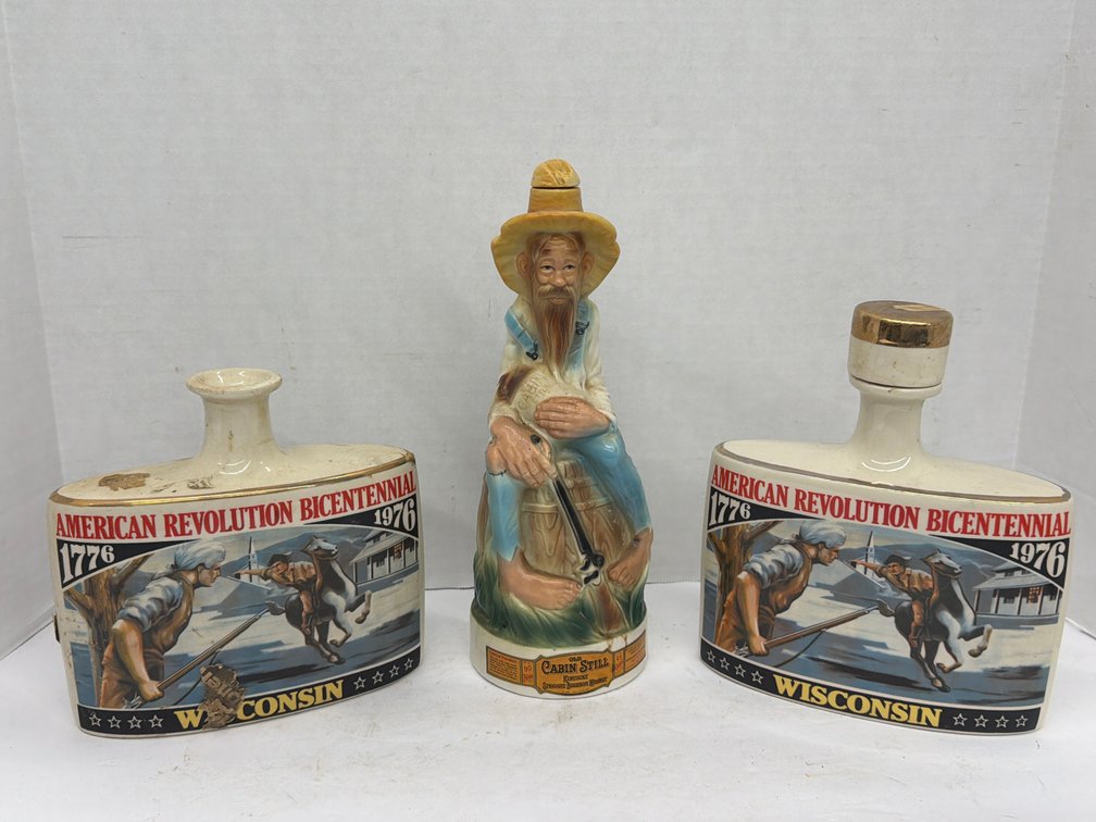 Vintage Empty Decanters