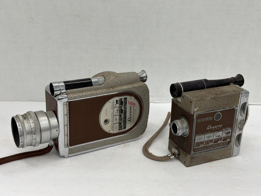 Revere Film Movie Cameras