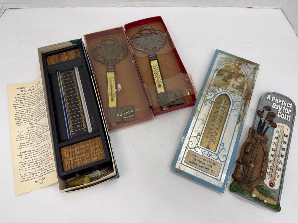 Assorted Promotional Thermometers