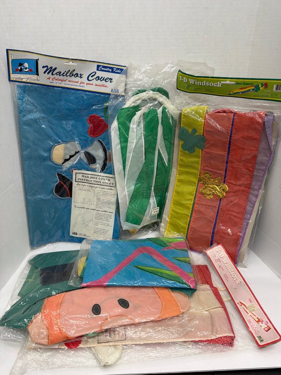 Windsocks & Mailbox Cover