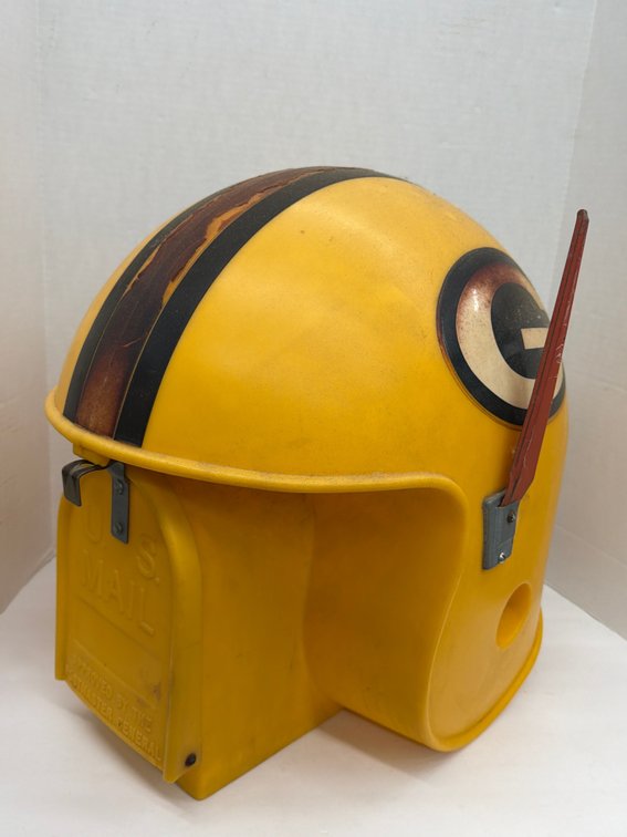 Large Packers Helmet Mailbox