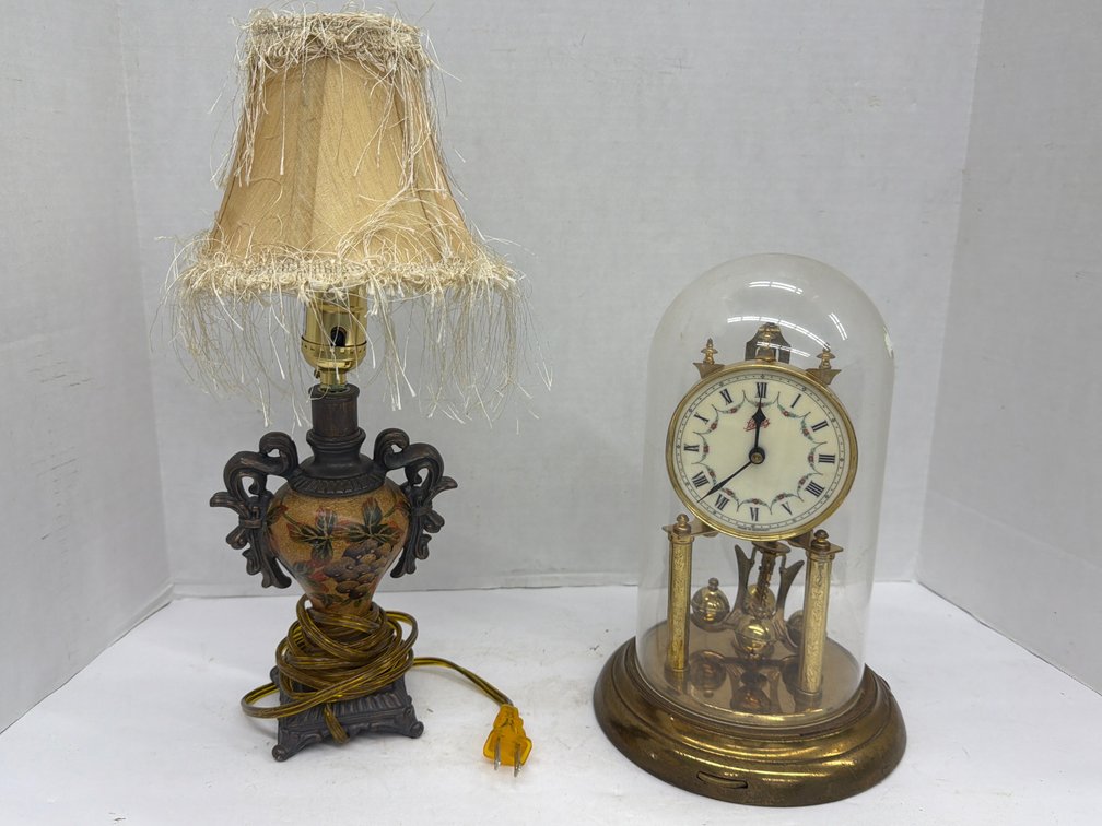 Anniversary Clock & Decorative Lamp