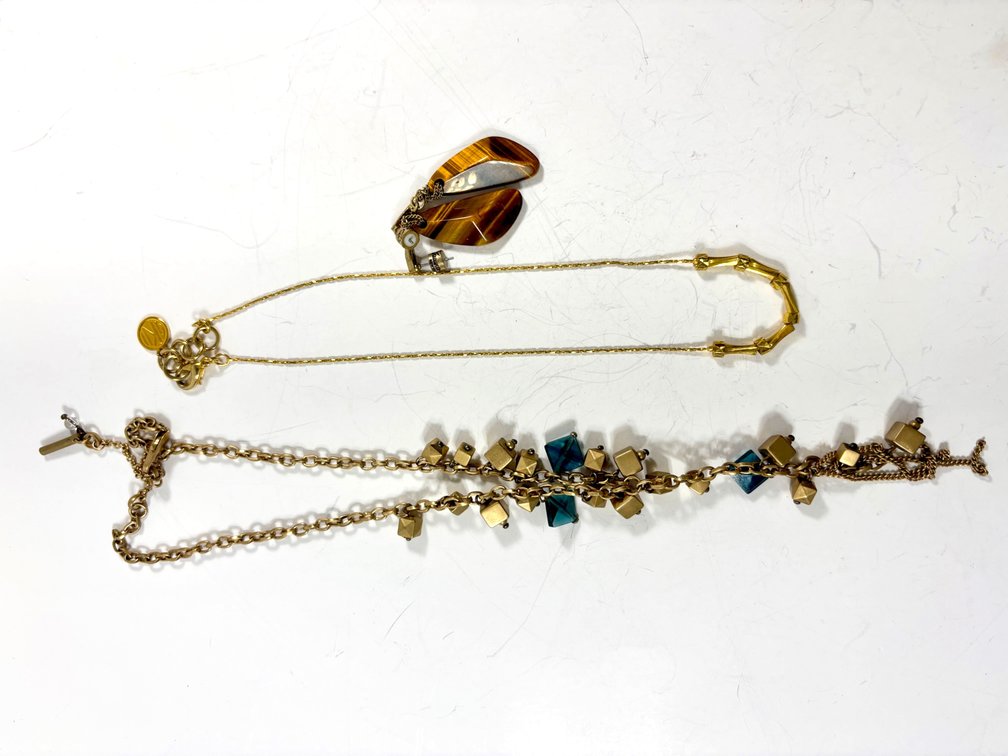 Kenneth Cole Earrings and Necklace and Anne Klein Necklace