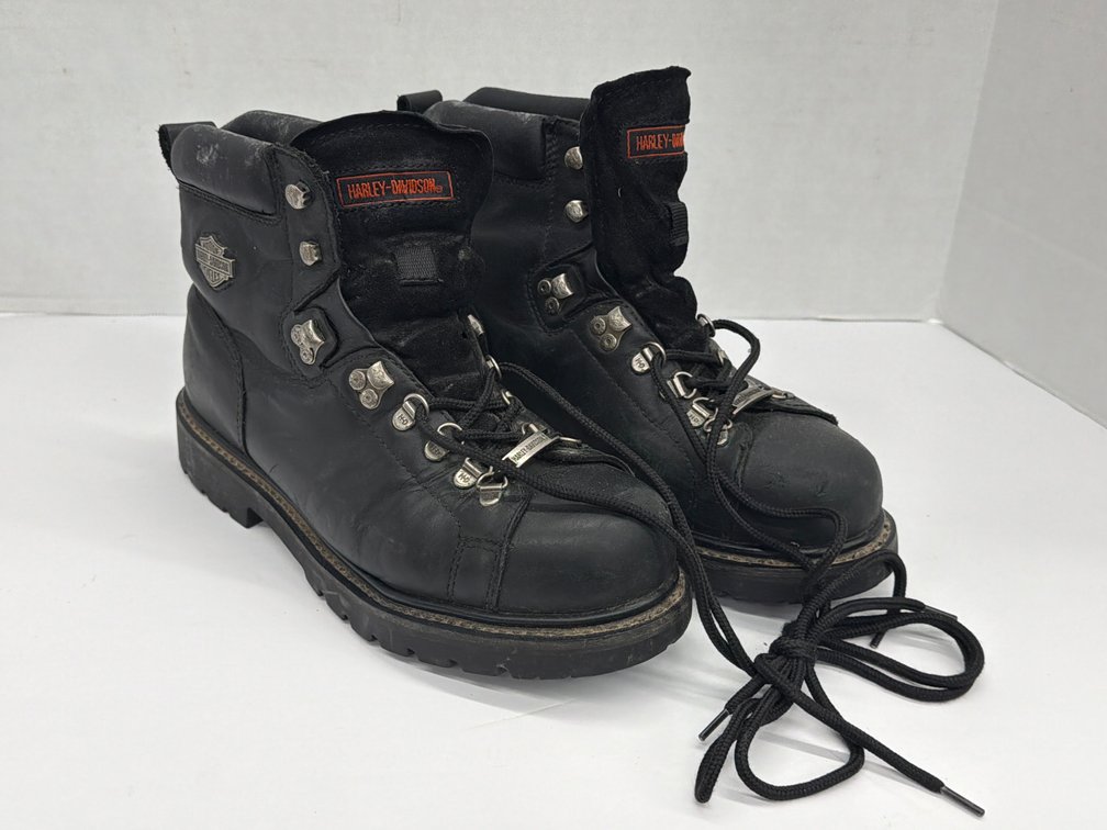 Leather Harley Boots Size 8.5