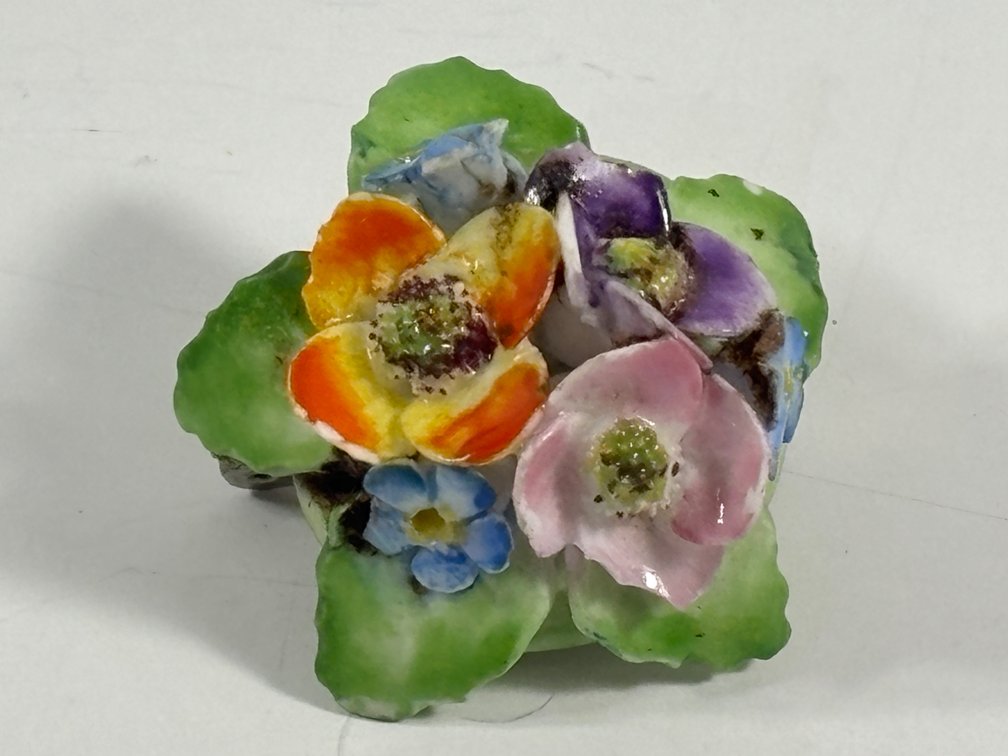 Fenton Porcelain Brooch