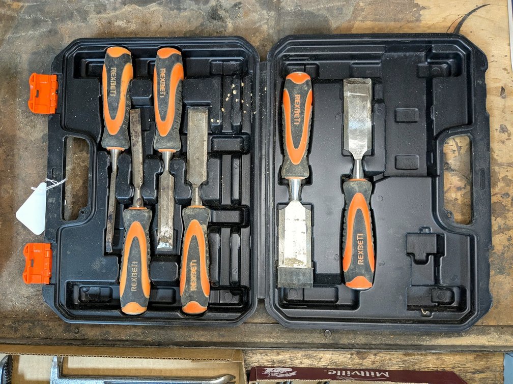 Rexbeti chisel set up to 38mm.